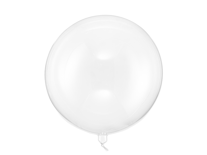 Balon Kula, 40cm, transparentny - 1szt. - obrazek nr. 4