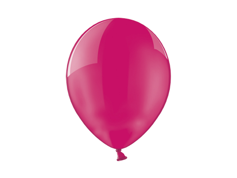 Balony 23cm, Crystal Fuchsia - 100szt. - obrazek nr. 4