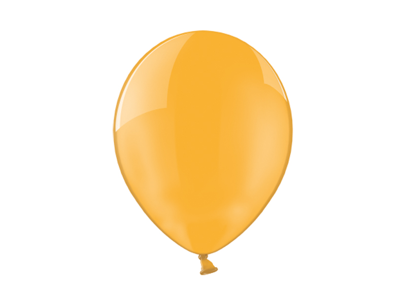 Balony 23cm, Crystal Orange - 100szt. - obrazek nr. 4