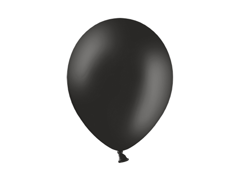 Balony 23cm, Pastel Black - 100szt. - obrazek nr. 4