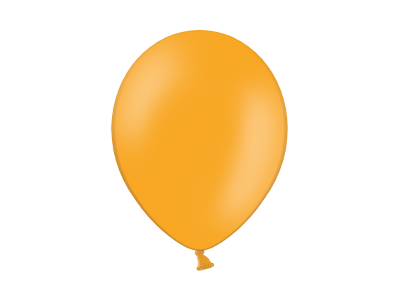 Balony 23cm, Pastel Orange - 100szt. - obrazek nr. 4