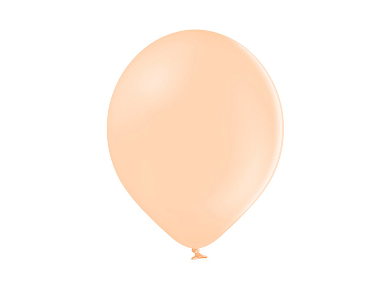 Balony 23cm, Pastel Peach Cream - 100szt. - obrazek nr. 4