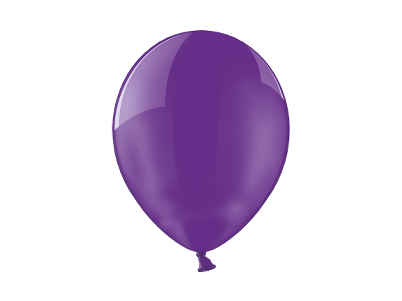 Balony 27cm, Crystal Quartz Purple - 100szt. - obrazek nr. 4