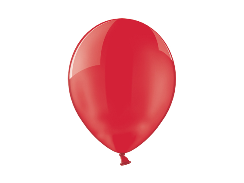 Balony 27cm, Crystal Royal Red - 100szt. - obrazek nr. 4