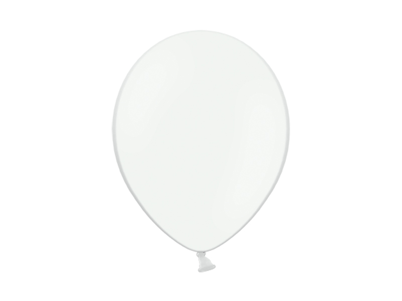 Balony 27cm, Pastel White - 100szt. - obrazek nr. 4