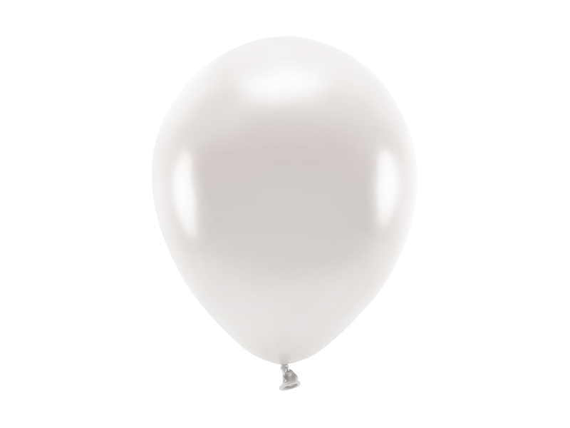 Balony Eco 26cm metalizowane, perłowy - 100szt. - obrazek nr. 4