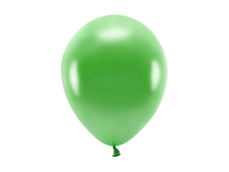 Balony Eco 26cm metalizowane, zielona trawa - 100szt. - obrazek nr. 4