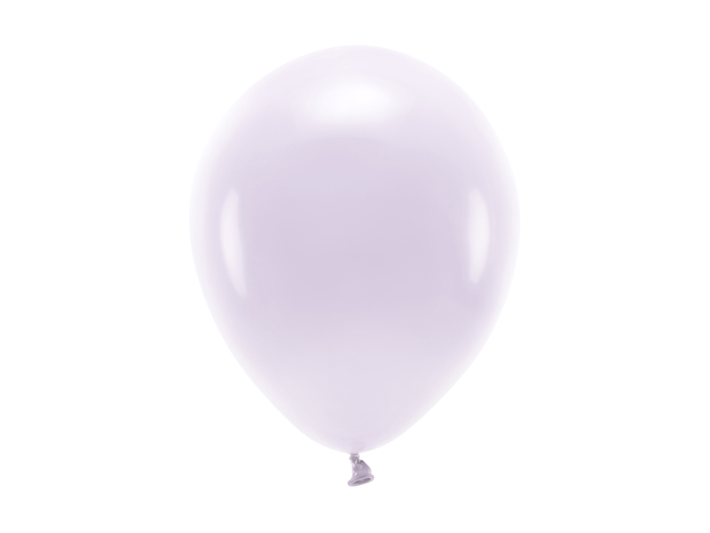 Balony Eco 26cm pastelowe, jasny liliowy - 100szt. - obrazek nr. 4