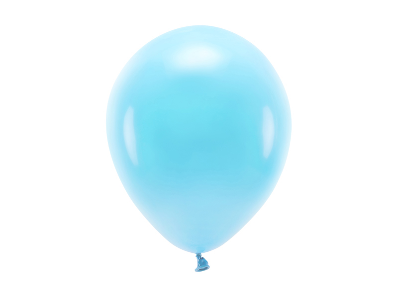 Balony Eco 26cm pastelowe, jasny niebieski - 100szt. - obrazek nr. 4