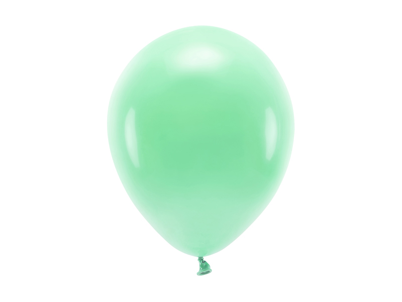 Balony Eco 26cm pastelowe, mięta - 10szt. - obrazek nr. 4