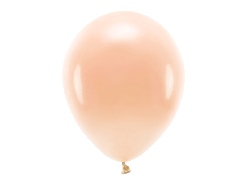 Balony Eco 30cm pastelowe, brzoskwinia - 100szt. - obrazek nr. 4