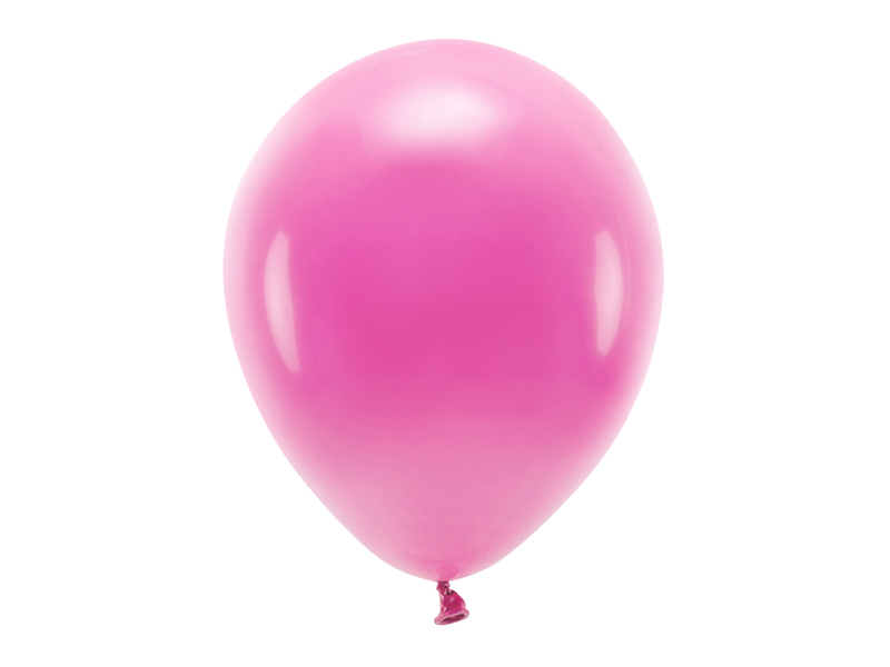 Balony Eco 30cm pastelowe, fuksja - 100szt. - obrazek nr. 4