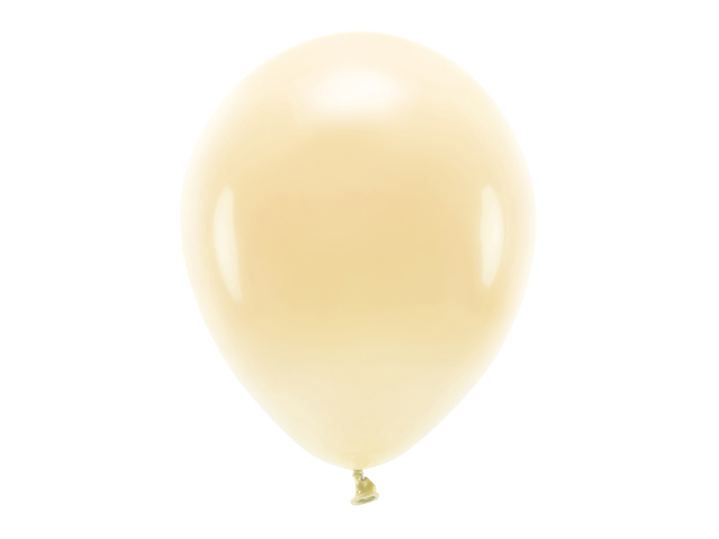 Balony Eco 30cm pastelowe, jasna brzoskwinia - 100szt. - obrazek nr. 4