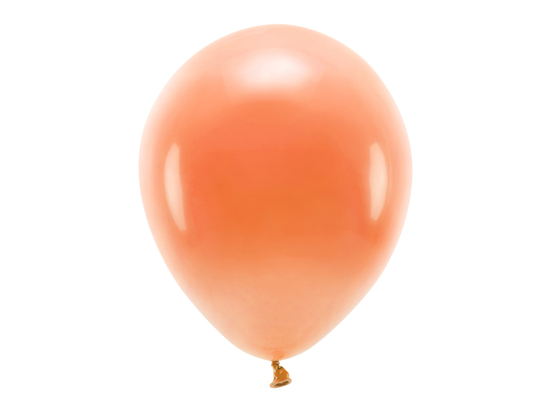 Balony Eco 30cm pastelowe, pomarańczowy - 100szt. - obrazek nr. 4