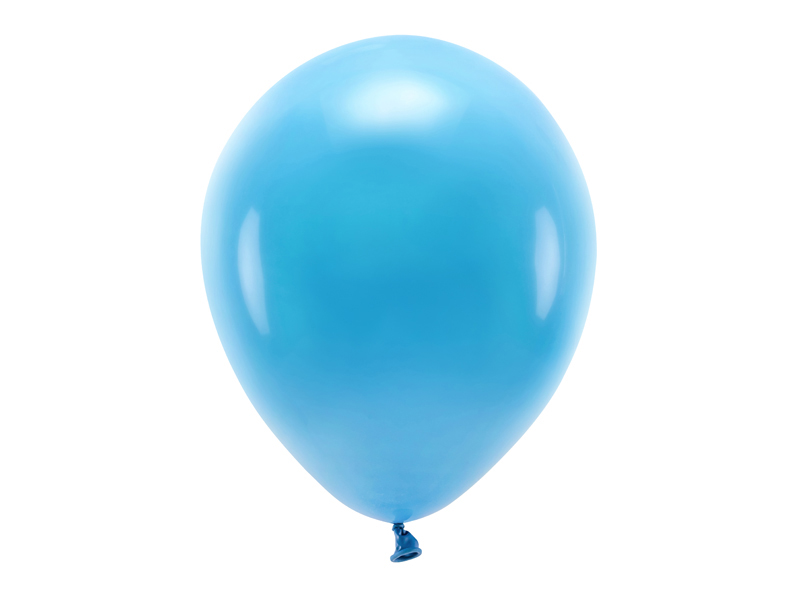 Balony Eco 30cm pastelowe, turkus - 100szt. - obrazek nr. 4