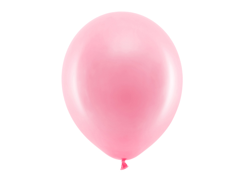 Balony Rainbow 30cm pastelowe, różowy - 100szt. - obrazek nr. 4