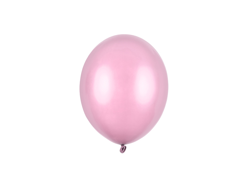 Balony Strong 12cm, Metallic Candy Pink - 100szt. - obrazek nr. 4