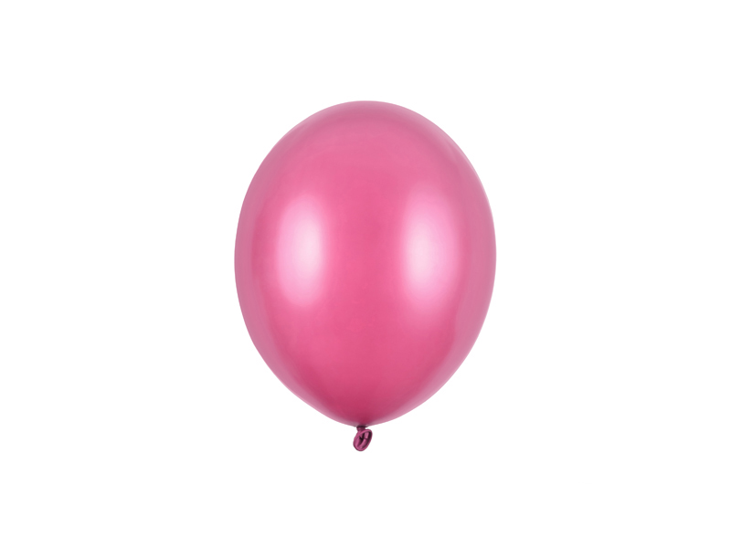 Balony Strong 12cm, Metallic Hot Pink - 100szt. - obrazek nr. 4