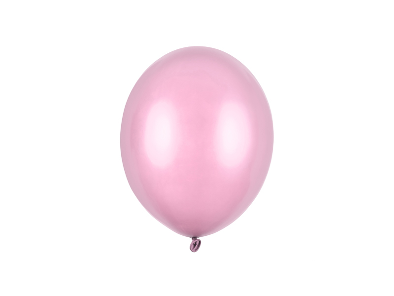 Balony Strong 23cm, Metallic Candy Pink - 100szt. - obrazek nr. 4