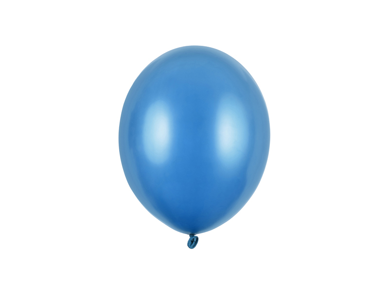 Balony Strong 23cm, Metallic Caribb. Blue - 100szt. - obrazek nr. 4