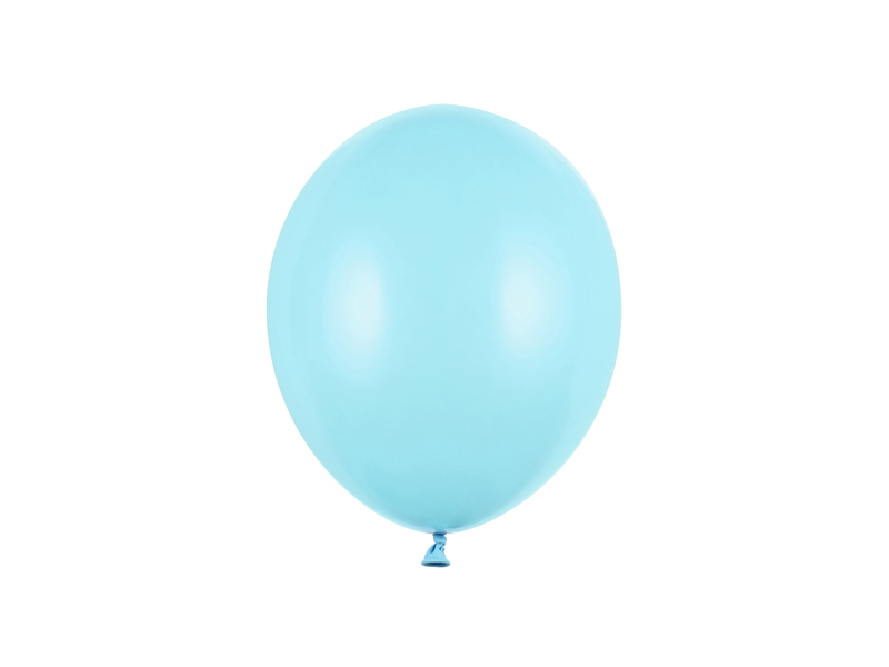 Balony Strong 23cm, Pastel Light Blue - 100szt. - obrazek nr. 4
