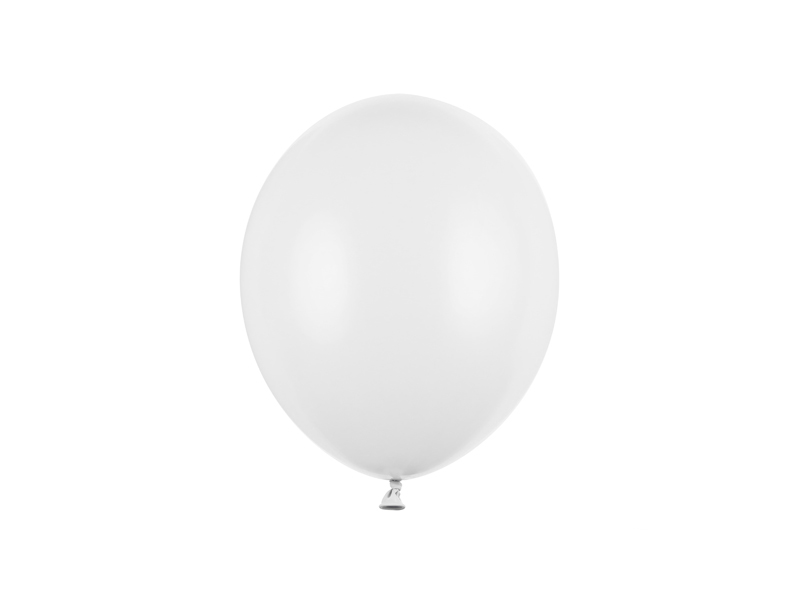 Balony Strong 23cm, Pastel Pure White - 100szt. - obrazek nr. 4
