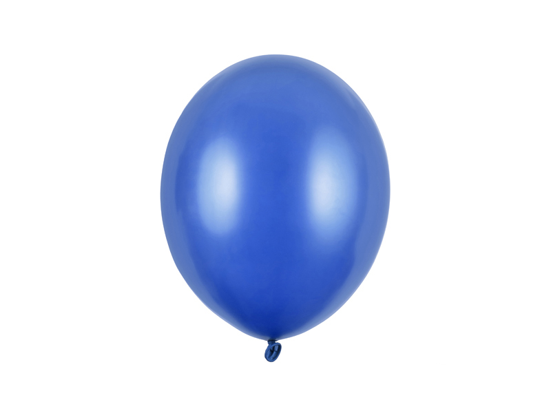 Balony Strong 27cm, Metallic Blue - 10szt. - obrazek nr. 4