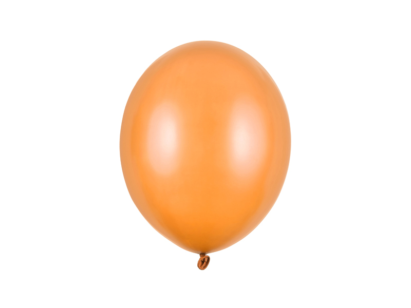 Balony Strong 27cm, Metallic Mand. Orange - 100szt. - obrazek nr. 4