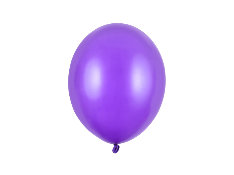 Balony Strong 27cm, Metallic Purple - 100szt. - obrazek nr. 4