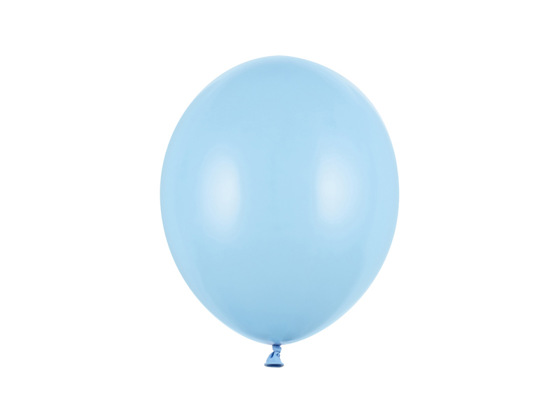 Balony Strong 27cm, Pastel Baby Blue - 100szt. - obrazek nr. 4