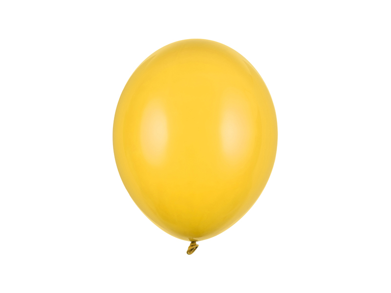 Balony Strong 27cm, Pastel Honey Yellow - 100szt. - obrazek nr. 4