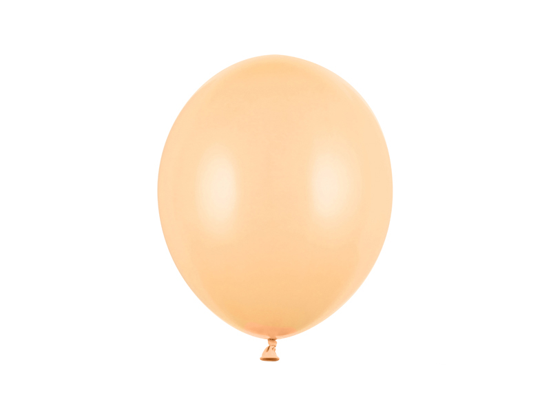 Balony Strong 27cm, Pastel Light Peach - 10szt. - obrazek nr. 4