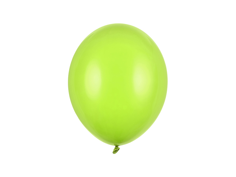 Balony Strong 27cm, Pastel Lime Green - 50szt. - obrazek nr. 4