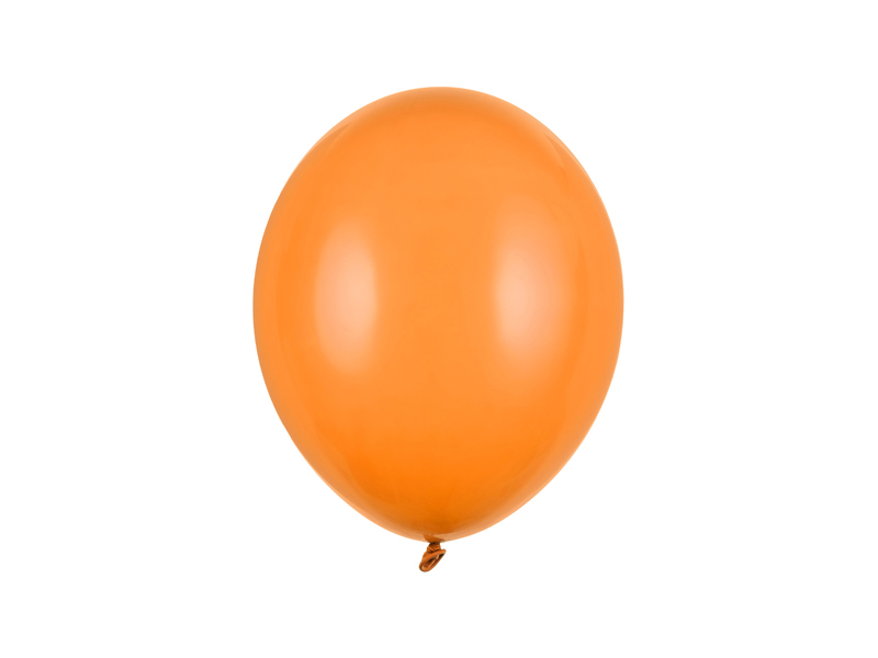 Balony Strong 27cm, Pastel Mand. Orange - 10szt. - obrazek nr. 4