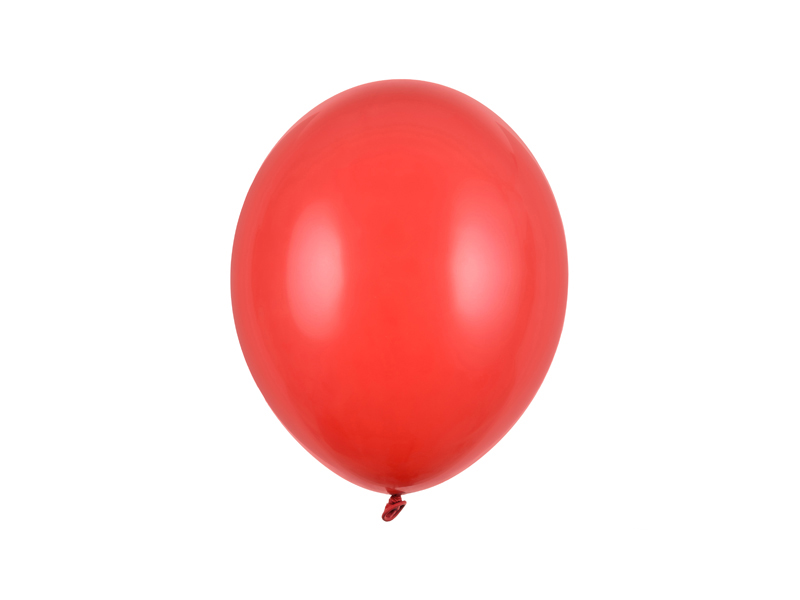 Balony Strong 27cm, Pastel Poppy Red - 100szt. - obrazek nr. 4