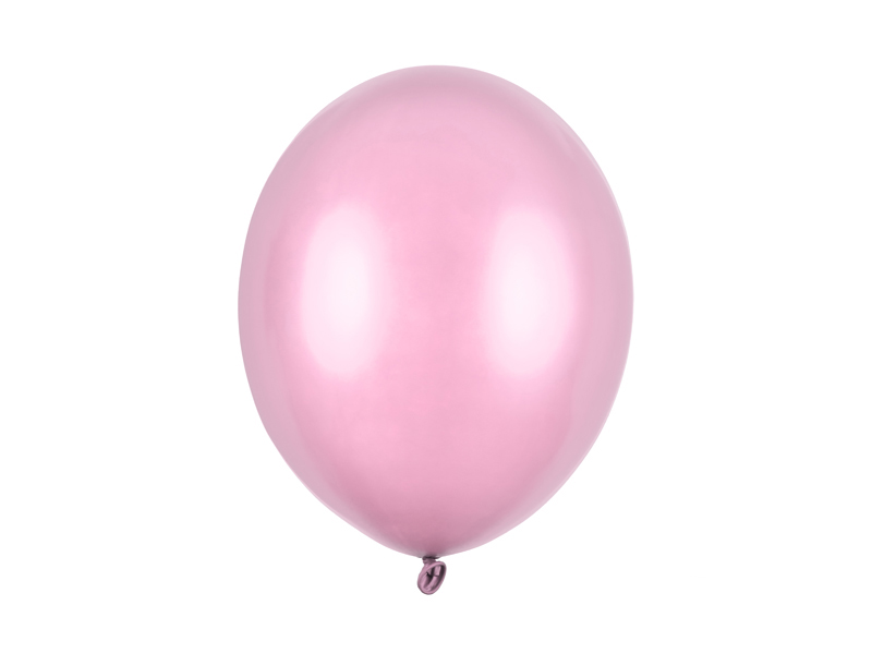Balony Strong 30cm, Metallic Candy Pink - 100szt. - obrazek nr. 4