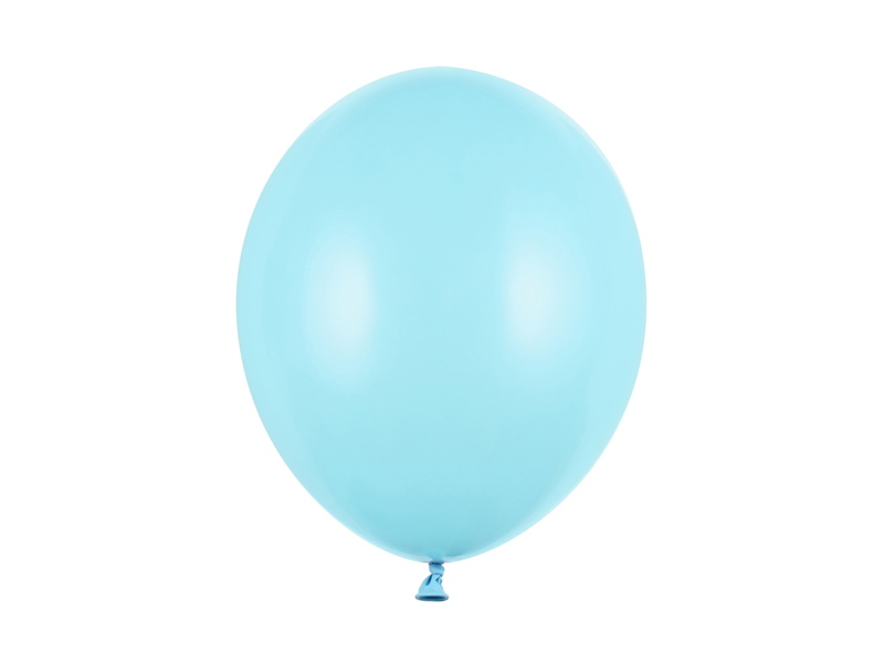 Balony Strong 30cm, Pastel Light Blue - 50szt. - obrazek nr. 4