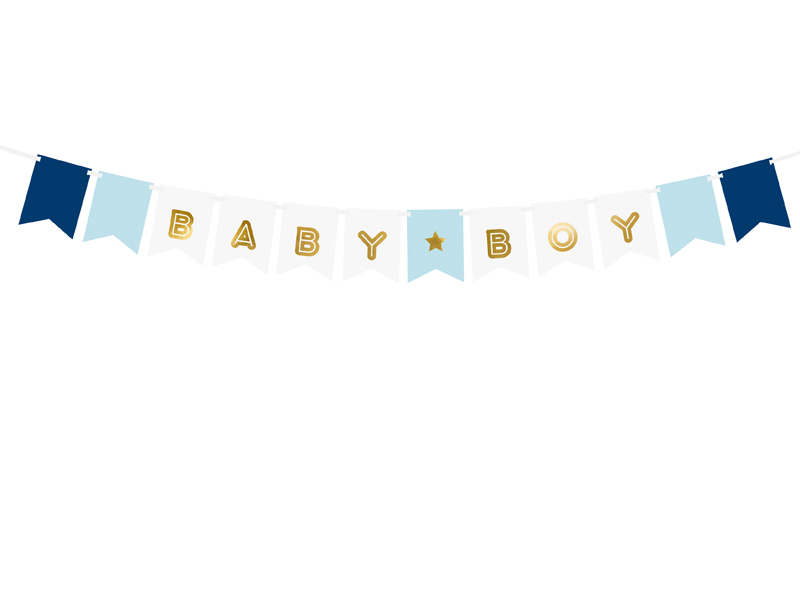 Baner Baby Boy, mix, 15 x 160 cm - obrazek nr. 4