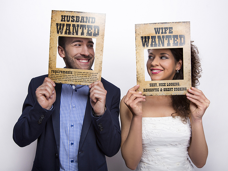 Tabliczki Husband Wanted i Wife Wanted - 2szt. - obrazek nr. 8